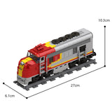 MOC 54251 Updated Super Chief 6 Wide Train Set