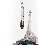MOC C9313 Falcon 9 with launch tower 1:110 scale