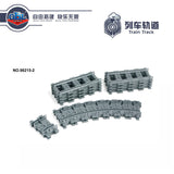 GBL 98215-1&2 Straight & Curved Rail Tracks For Train - Your World of Building Blocks