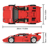 MOC 57779 Lamborghini Countach LP5000 QV