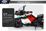 XINGBAO XB-03019 The Patrol Motorcycle - Your World of Building Blocks
