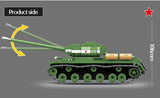 QuanGuan 100062 Soviet IS-2M Heavy Tank - Your World of Building Blocks