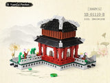 XINGBAO XB-01110 Chinese Style 6 in 1 Chinese Suzhou Garden - Your World of Building Blocks