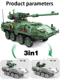 KAZI KY 10001 The STRYKER MGS-M1128 Tank - Your World of Building Blocks