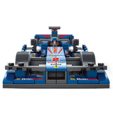 SLUBAN M38-B0353 The F1 Blue Racing Car - Your World of Building Blocks