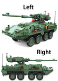 KAZI KY 10001 The STRYKER MGS-M1128 Tank - Your World of Building Blocks