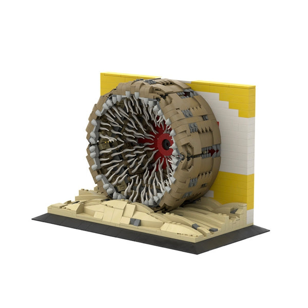 MOC C7745 Sandworm Model Around The Dunes Of film And Television