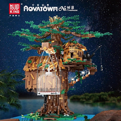 Mould King 16033 Treehouse with Lights