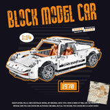Mork 023013 Nostalgic Model 1970 Block Car