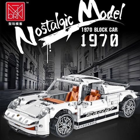 Mork 023013 Nostalgic Model 1970 Block Car