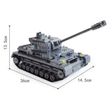 KAZI KY 82010 The Germany Armored Tanks Panzer IV F2 Type - Your World of Building Blocks