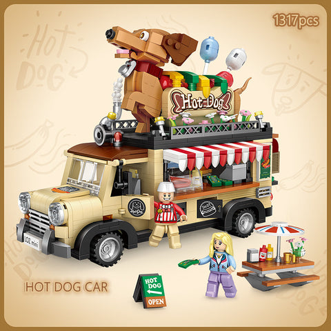 LOZ 1116 Hot Dog Fast Food Car - Your World of Building Blocks