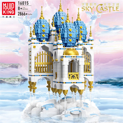 Mould King 16015 Sky Castle with LED lights - Your World of Building Blocks
