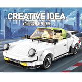 Mould King 13103 The White Classic 911 Sport Car - Your World of Building Blocks