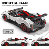 Mould King 13105 The Pagani Speed Racing Car - Your World of Building Blocks