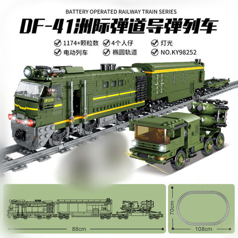 KAZI 98252 DF-41 Train with light and sound