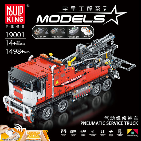 Mould King 19001 RC Pneumatic Service Truck