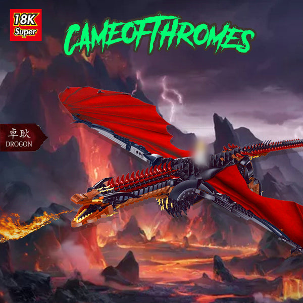 18K K89 / K90 the Game of Thrones Dragons