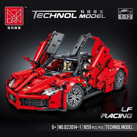 Mork 023014-1 Red Racing Car