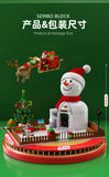 Sembo SD 601156 Christmas Snowman Gift House