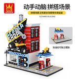 WANGE 6314 the Auto repair shop - Your World of Building Blocks