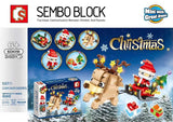SEMBO 601090-601092 Merry Christmas gift Santa Claus - Your World of Building Blocks