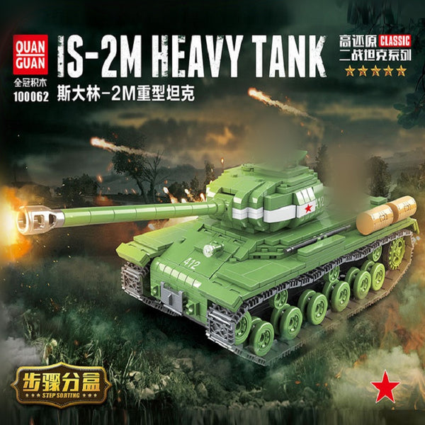 QuanGuan 100062 Soviet IS-2M Heavy Tank