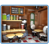 Mould King 16008 Coffee House with Lights