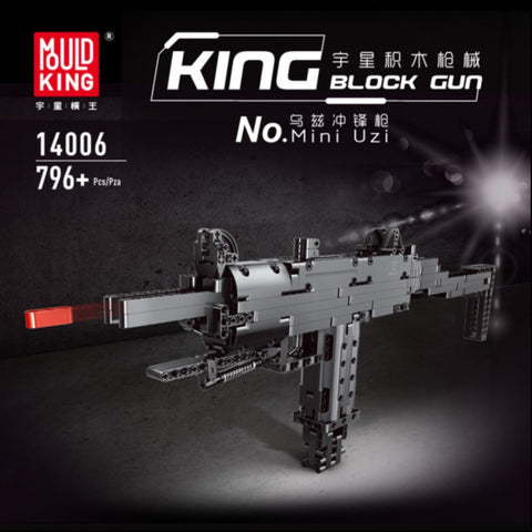 Mould King 14006 Mini Uzi