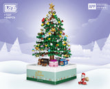 LOZ 1237 Christmas Tree Music Box
