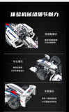 MORK 025001 RC White F1 Racing Car