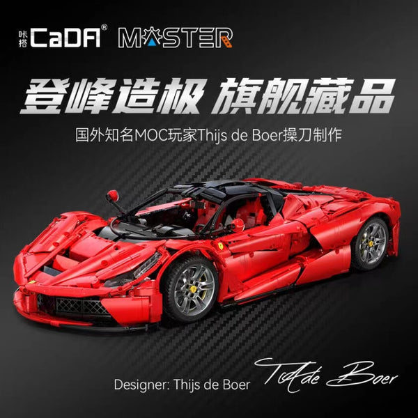 CaDa C61505 1:8 Ferrari Laferrari Technician | CADA Block