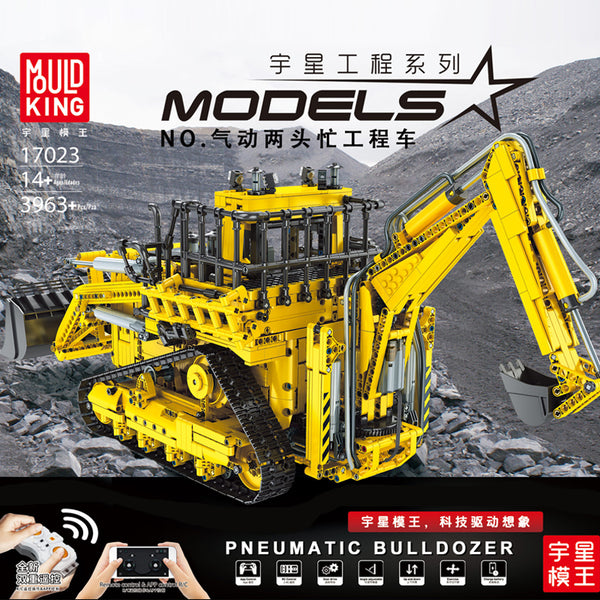 Mould King 17023 RC Pneumatic Bulldozer