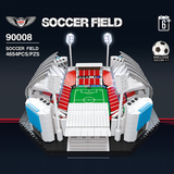 QIZHILE 90008 SOCCER FIELD with lights - Your World of Building Blocks