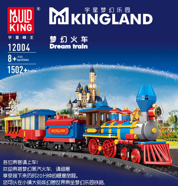 MOULD KING Block 12025 Orient Express-French Railways SNCF 231 Steam  Locomotive Train With Motor Technician | ZHEGAO Block