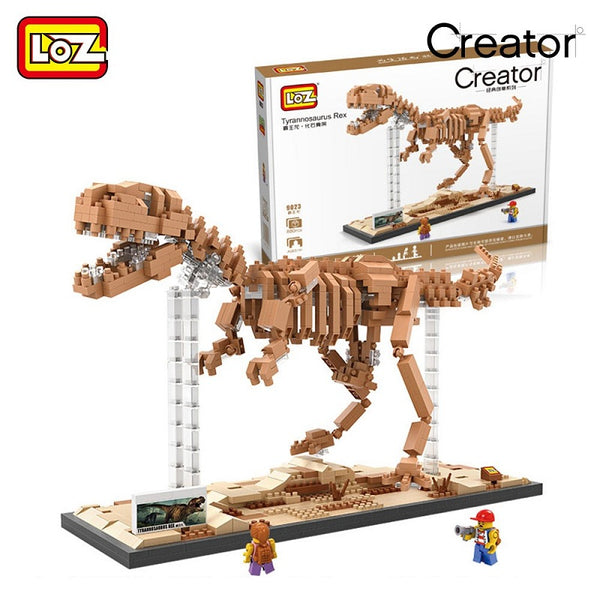 LOZ 9023 Tyrannosaurus Fossil - Your World of Building Blocks