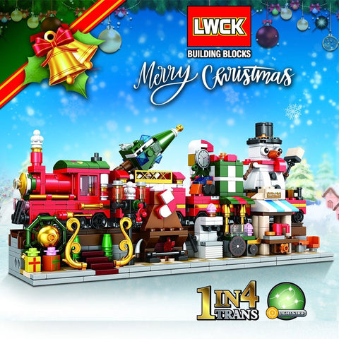 LWCK 7008 Merry Christmas Train 4 in 1