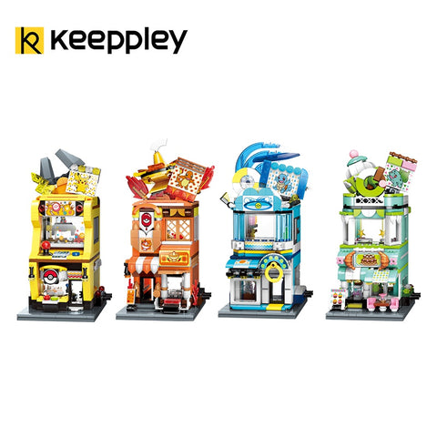 KEEPPLAY K20207-K20210 Pokemon Streetview