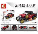SEMBO 607404 - 607407 Classic Cars