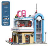 Mould King 16001 CA Restaurant with LED lights - Your World of Building Blocks