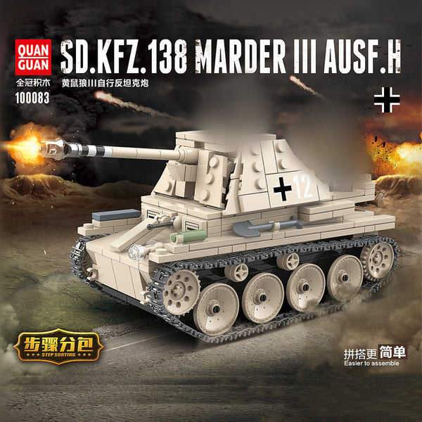 QuanGuan 100083 SD.KFZ.138 Marder III Ausf.H