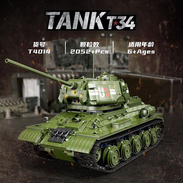 TGL T4014 RC Military Armed T34 Medium Tank