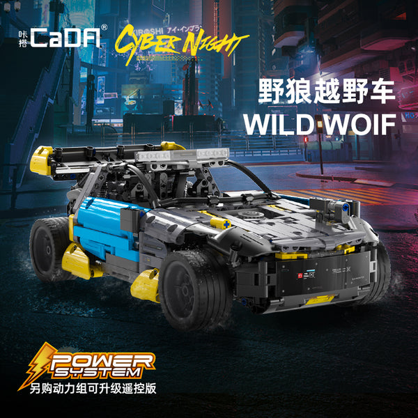 CADA C62002 Cyber Night Wild Wolf