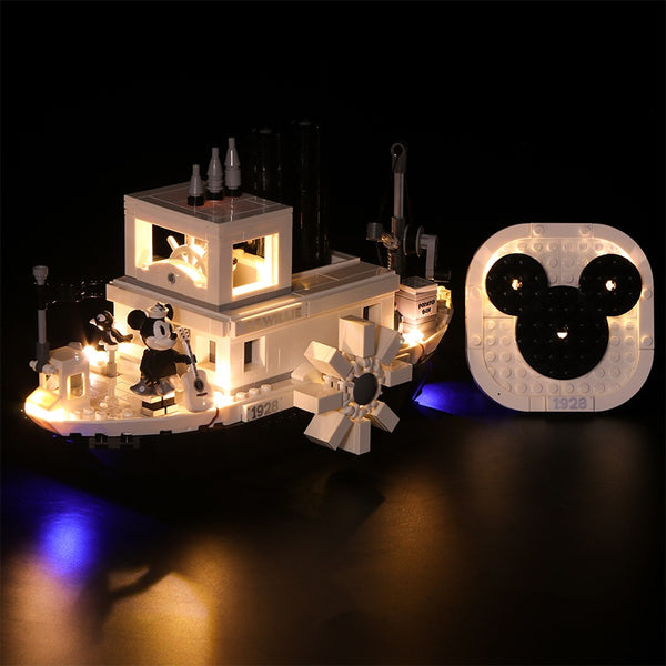 LED Light Kit For The Steamboat Willie SX 3025 - Your World of Building Blocks