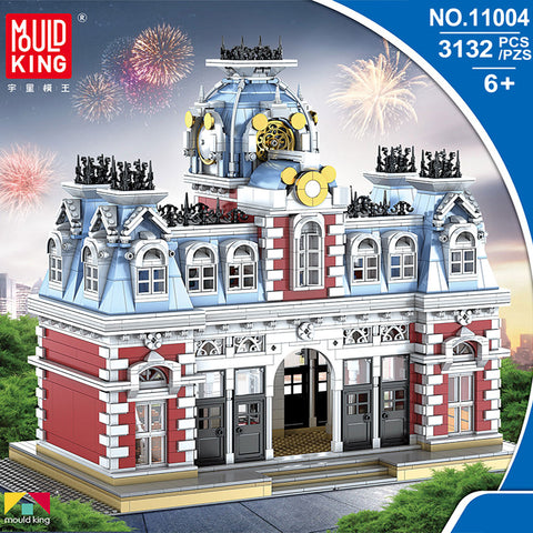 Mould King 11004 The Station of The Dreamland - Your World of Building Blocks
