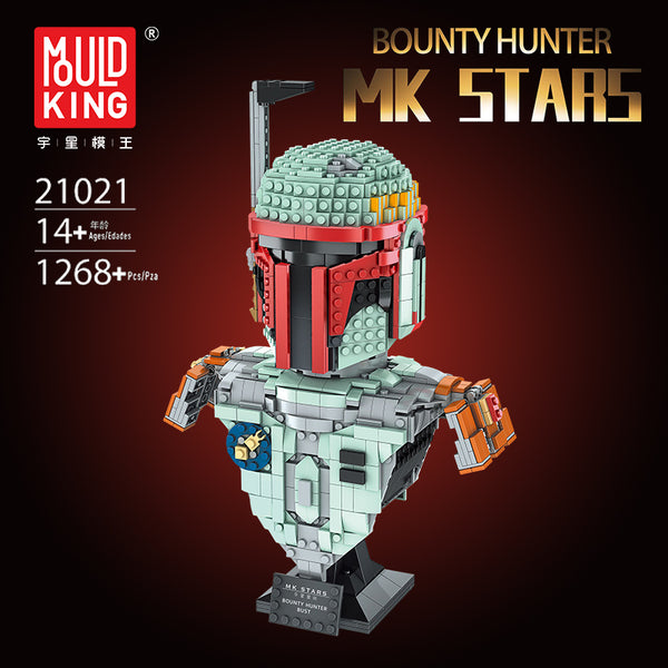 Mould King 21021 Bounty Hunter Bust