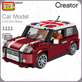 LOZ 1111 1:24 Mini Cooper Car - Your World of Building Blocks
