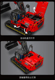 Mould King 17033 RC Red Mechanical Excavator