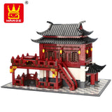 WANGE 6312 China Ancient Hotel - Your World of Building Blocks