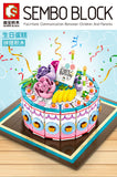 SEMBO 601400 Birthday Cake - Your World of Building Blocks